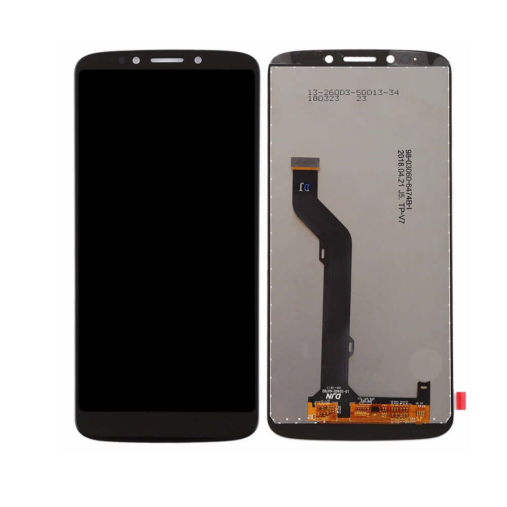 Display Module Motorola Moto E5 zwart