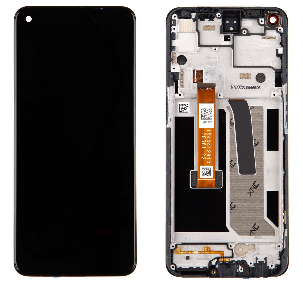 Display module OnePlus Nord N10 zwart (Service Pack)