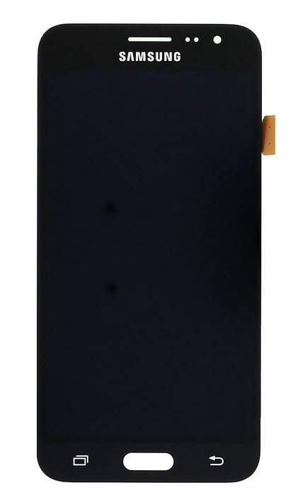 Display module Samsung Galaxy J3 2016 zwart