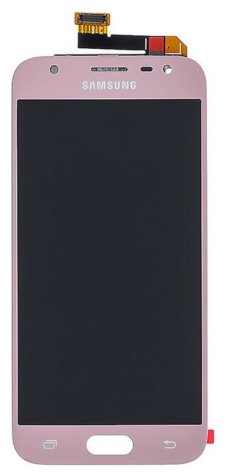 Display module Samsung Galaxy J3 2017 roze
