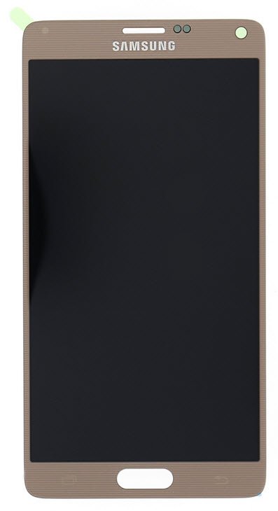 Display module Samsung Galaxy Note 4 goud