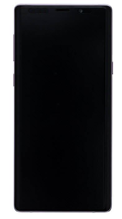 Display module Samsung Galaxy Note 9 paars
