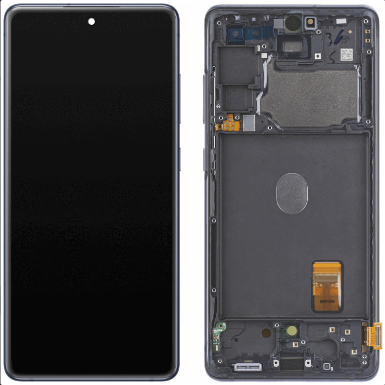 Display module Samsung Galaxy S20 FE 5G Navy/zwart (Service Pack)