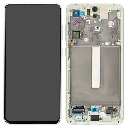 Display module Samsung Galaxy S21 FE groen (Service Pack)