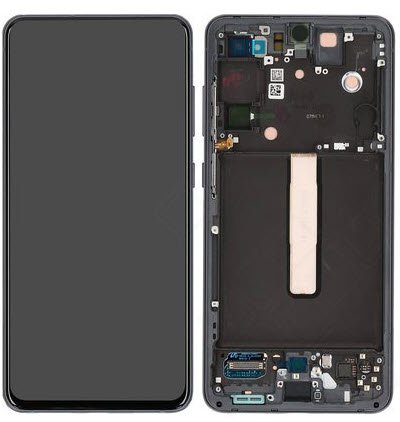 Display module Samsung Galaxy S21 FE zwart (Service Pack)