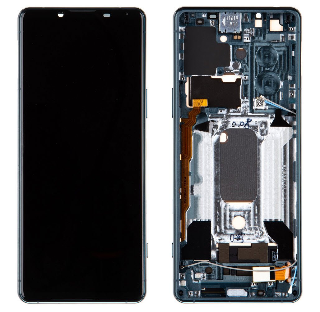 Display module Sony Xperia 5 III groen (Service Pack)