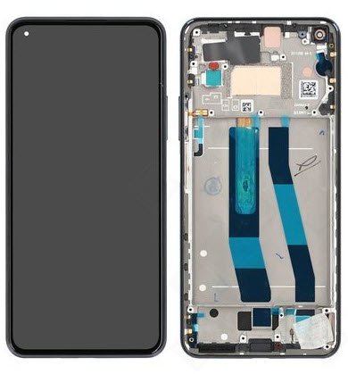 Display module Xiaomi 11 Lite 5G NE zwart (Service Pack)