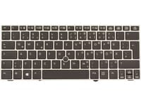 Clavier d'ordinateur portable HP Qwertz DE + Trackpoint, rétroéclairé (W8)