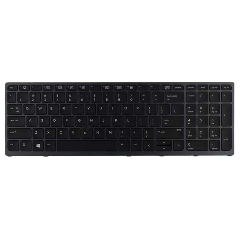 HP Laptop-Tastatur QWERTZ DE + Hintergrundbeleuchtung