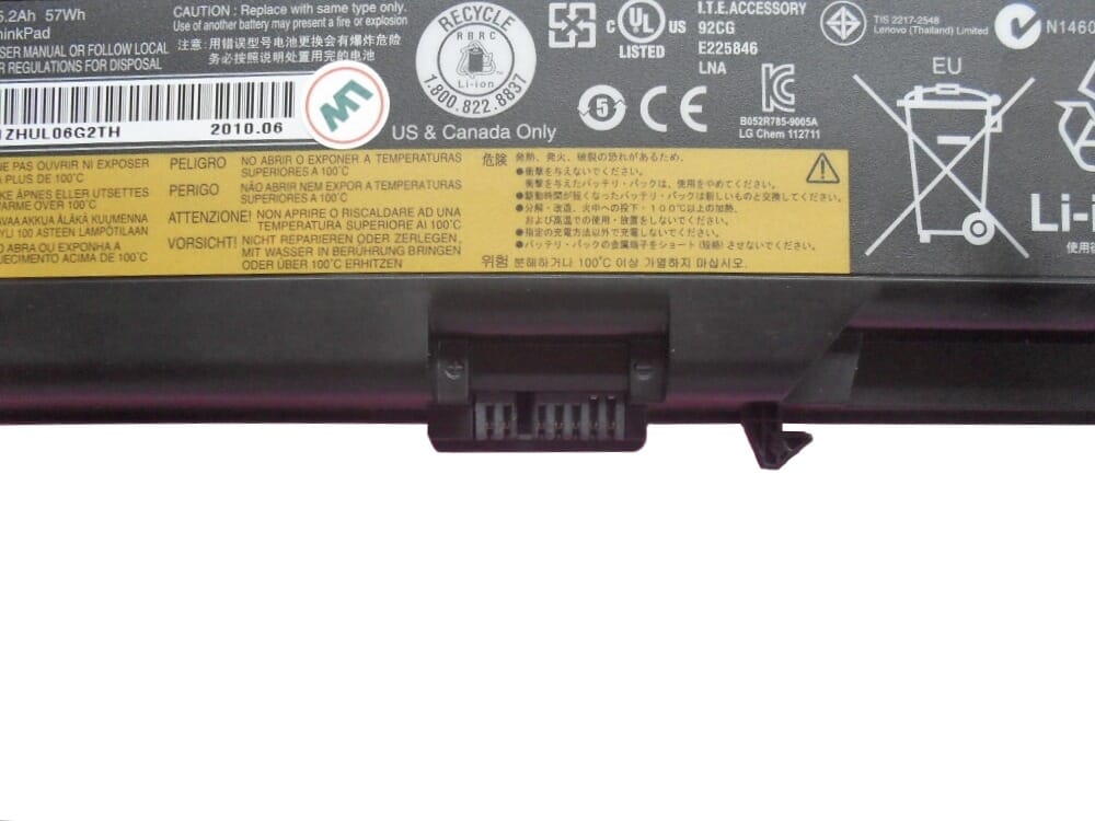 Lenovo Laptop Accu 55+
