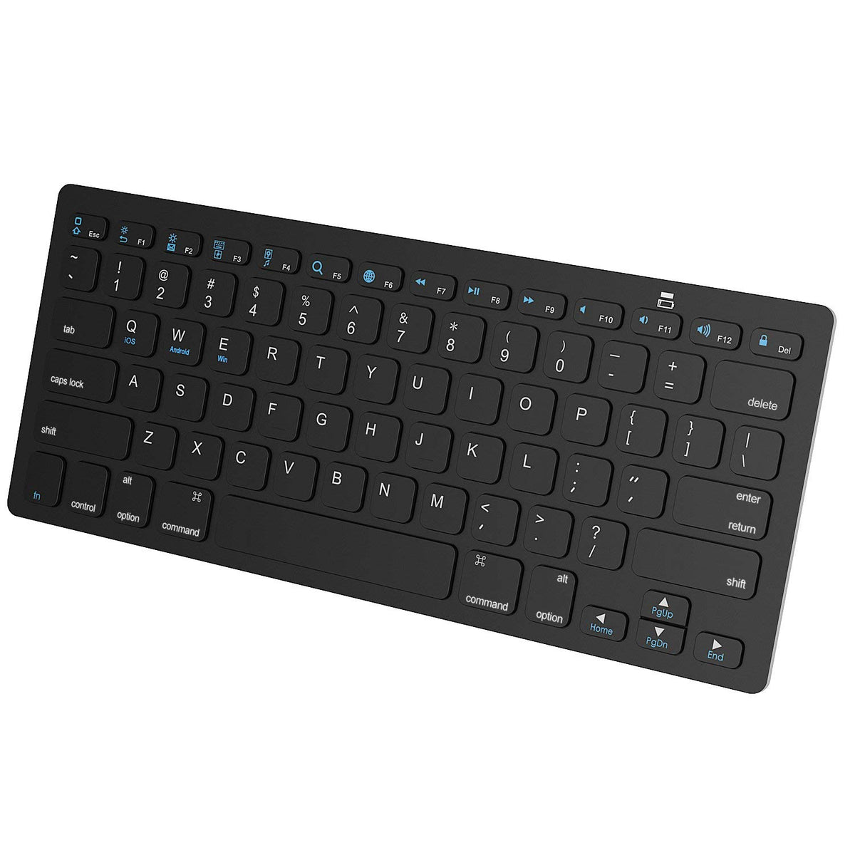 Draadloos bluetooth toetsenbord geschikt voor iMac - zwart