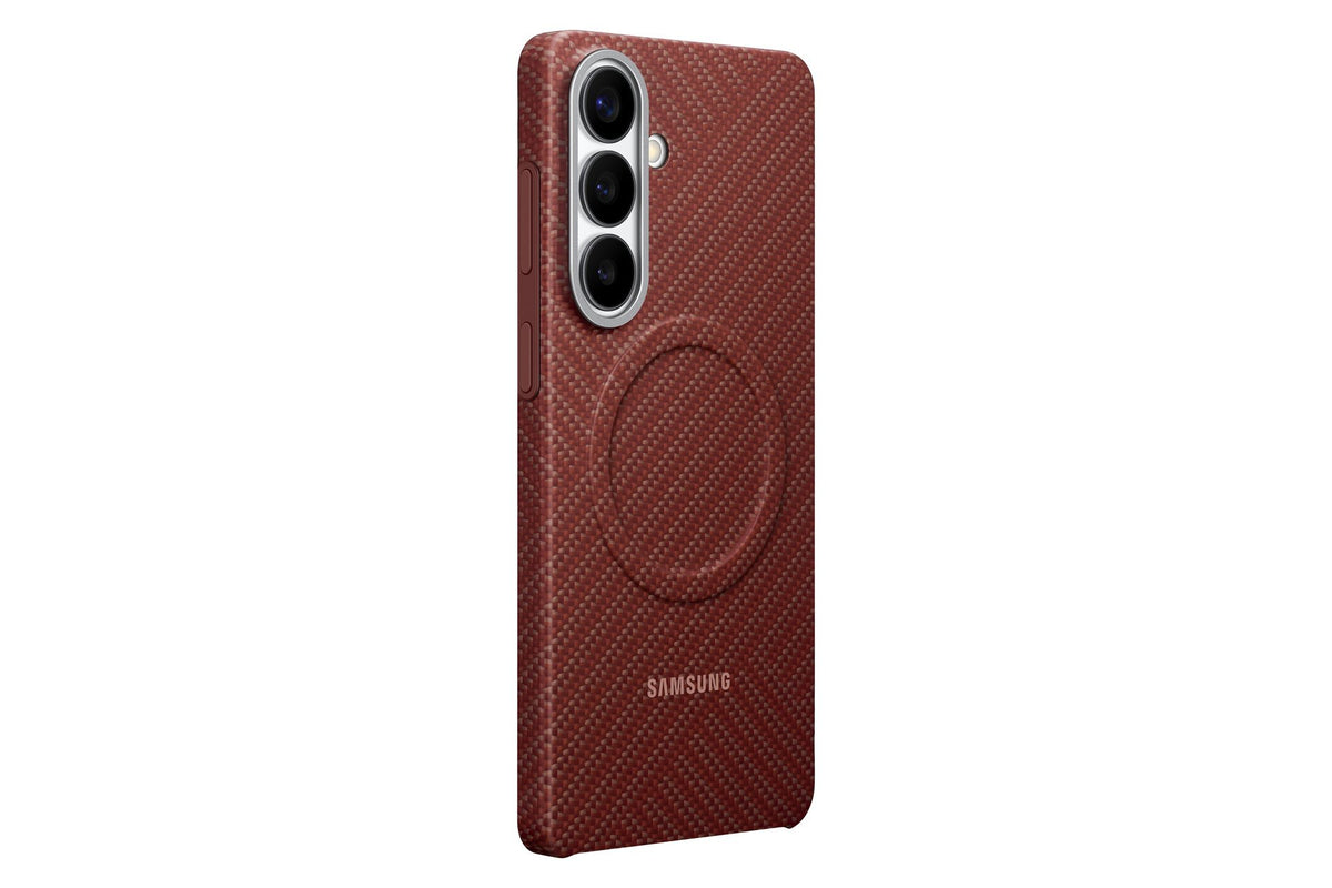 EF-KS947SOE Samsung Carbon Magnet Case for Galaxy Galaxy S26 Plus Koraal Rood