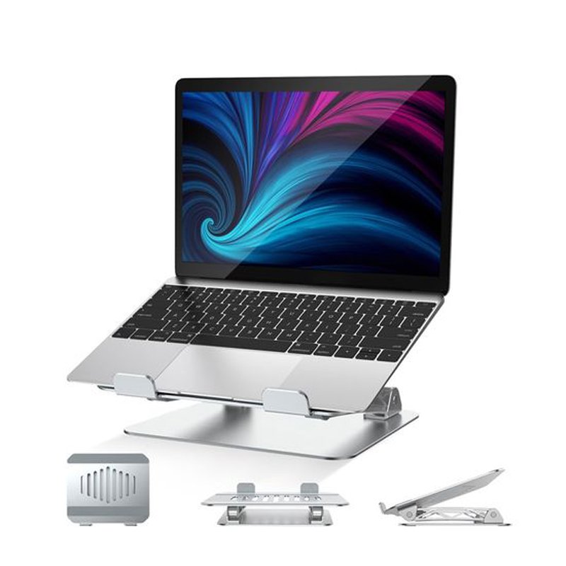 Ergonomische alu standaard voor 7-17,3 inch laptop/MacBook/iPad/tablet