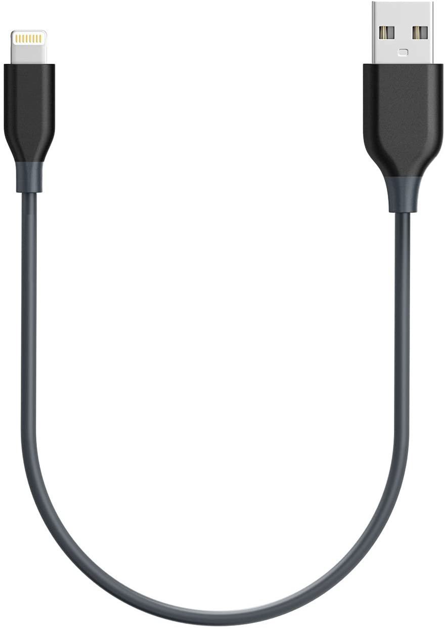 Extra korte (22cm) lightning / iPhone naar USB kabel