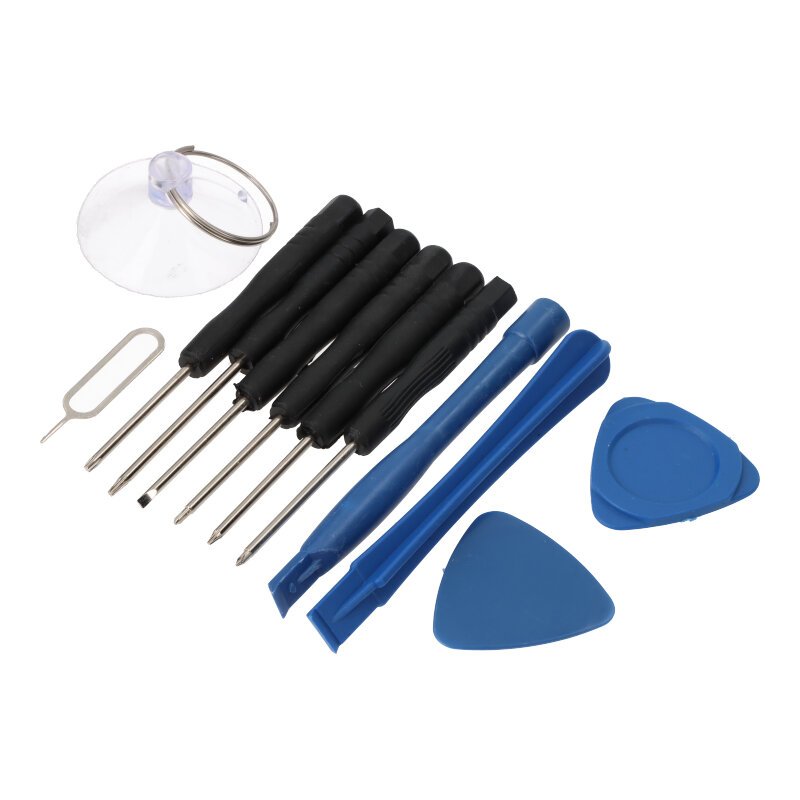 Gereedschapset voor smartphone of tablet reparatie (12 delig)
