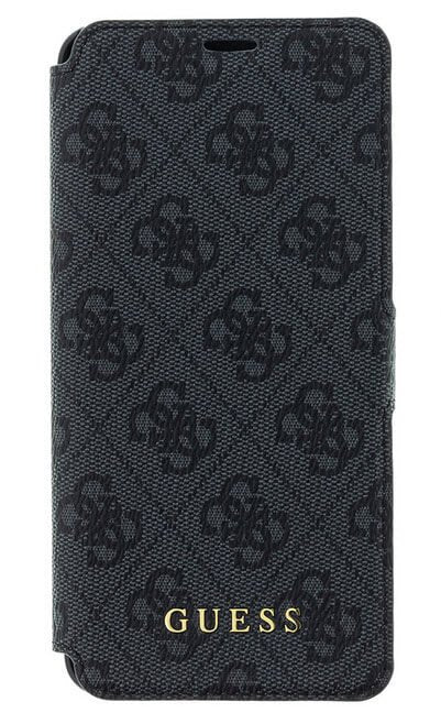 Guess 4G book case Samsung Galaxy S9 zwart GUFLBKS94GG
