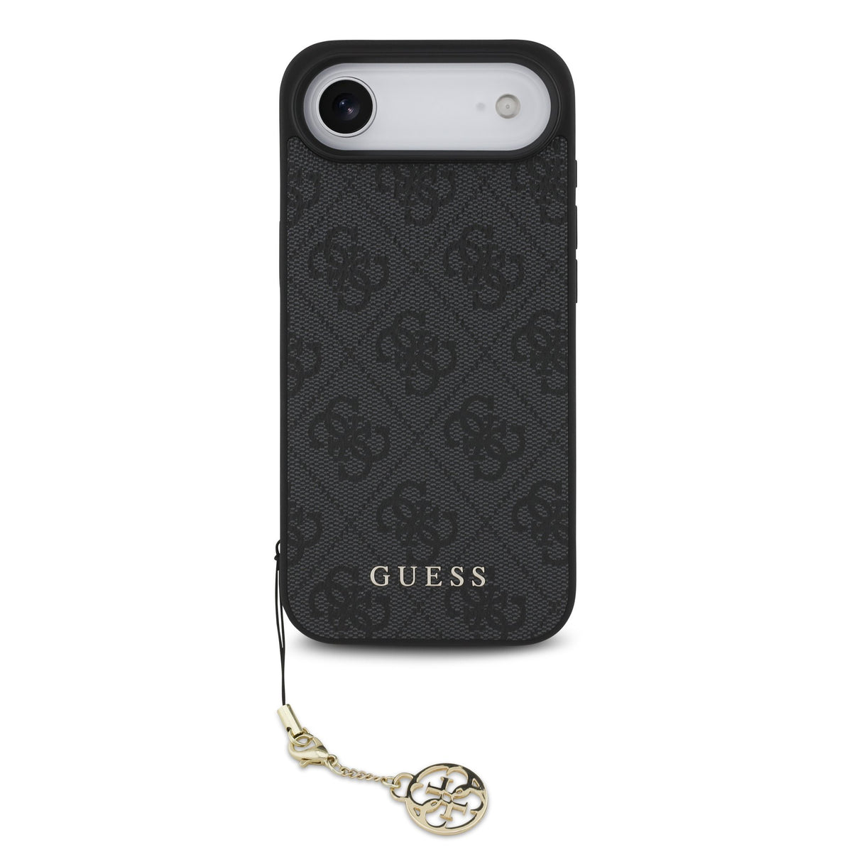 Guess 4G Charm MagSafe Case iPhone 17 Air Tone on Tone Grijs