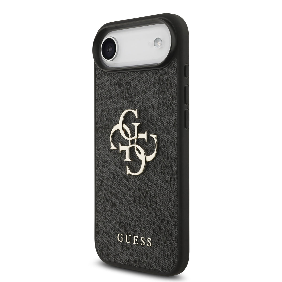 Guess PU 4G Metal Logo Case iPhone 17 Air Grijs