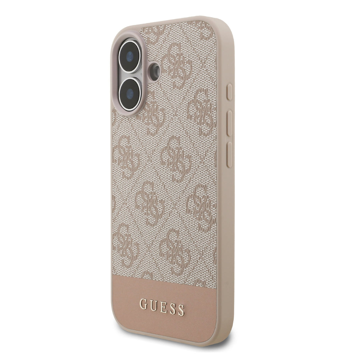 Guess PU 4G Stripe Case iPhone 17 Roze