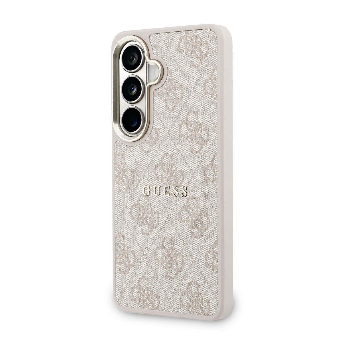 Guess PU Leather 4G Goud Frame Magnetic Case Samsung Galaxy S26 Roze
