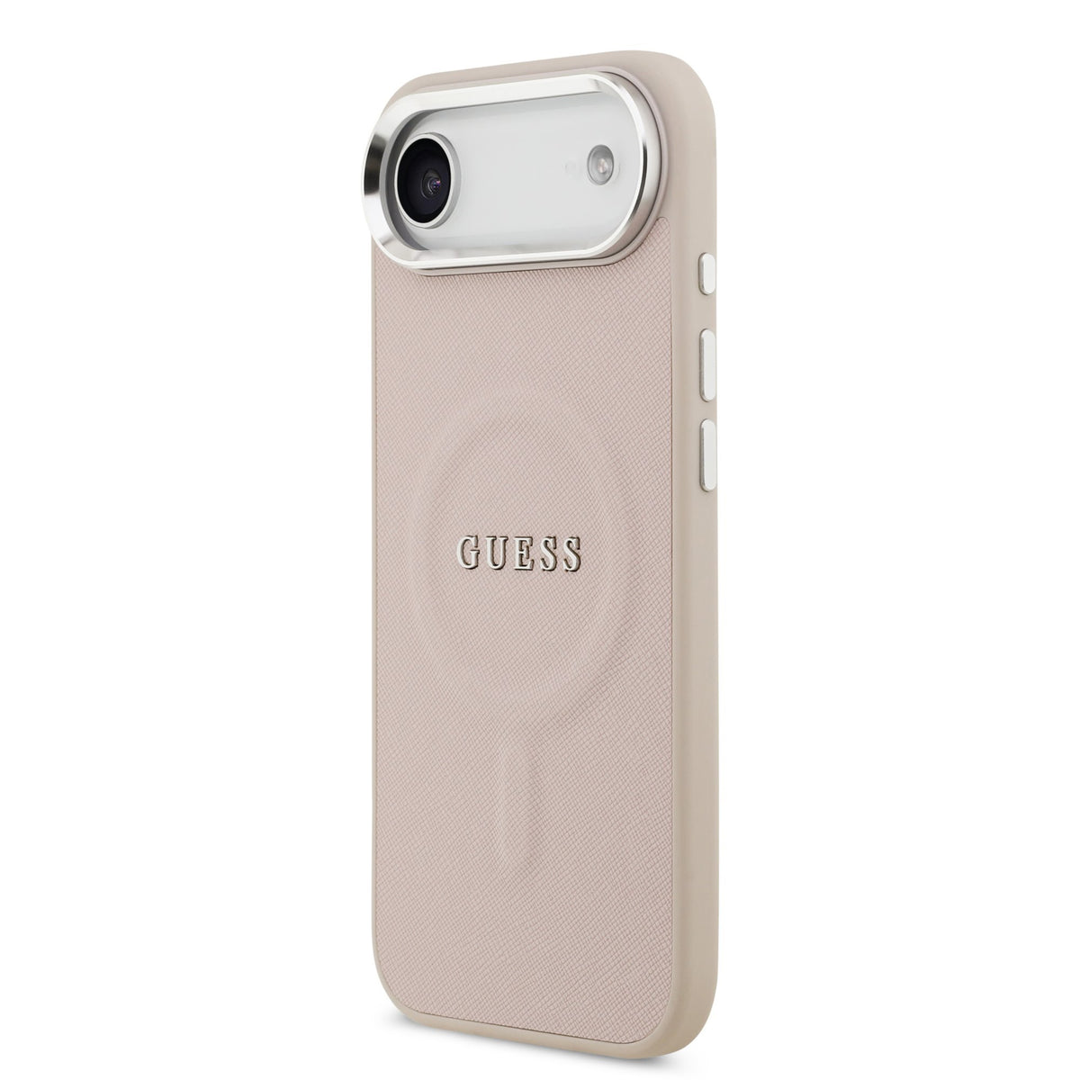 Guess PU Saffiano MagSafe Case iPhone 17 Air Roze