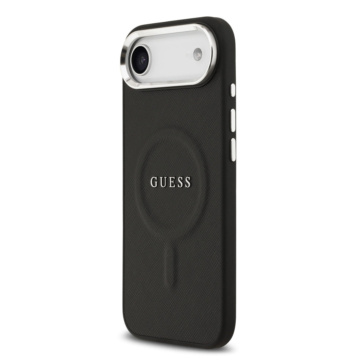 Guess PU Saffiano MagSafe Case iPhone 17 Air Zwart