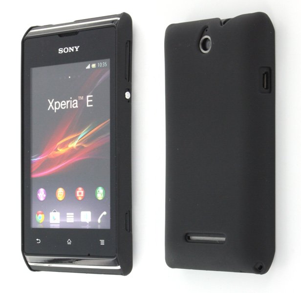 Hard case Sony Xperia E zwart