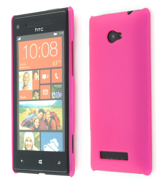 Hard case HTC 8X roze