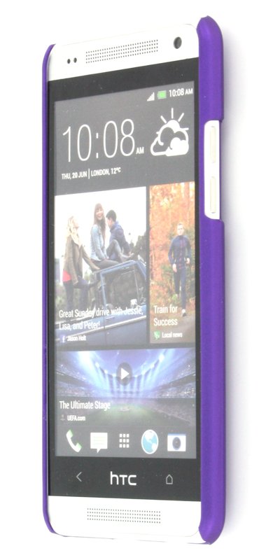 Hard case HTC One Mini paars