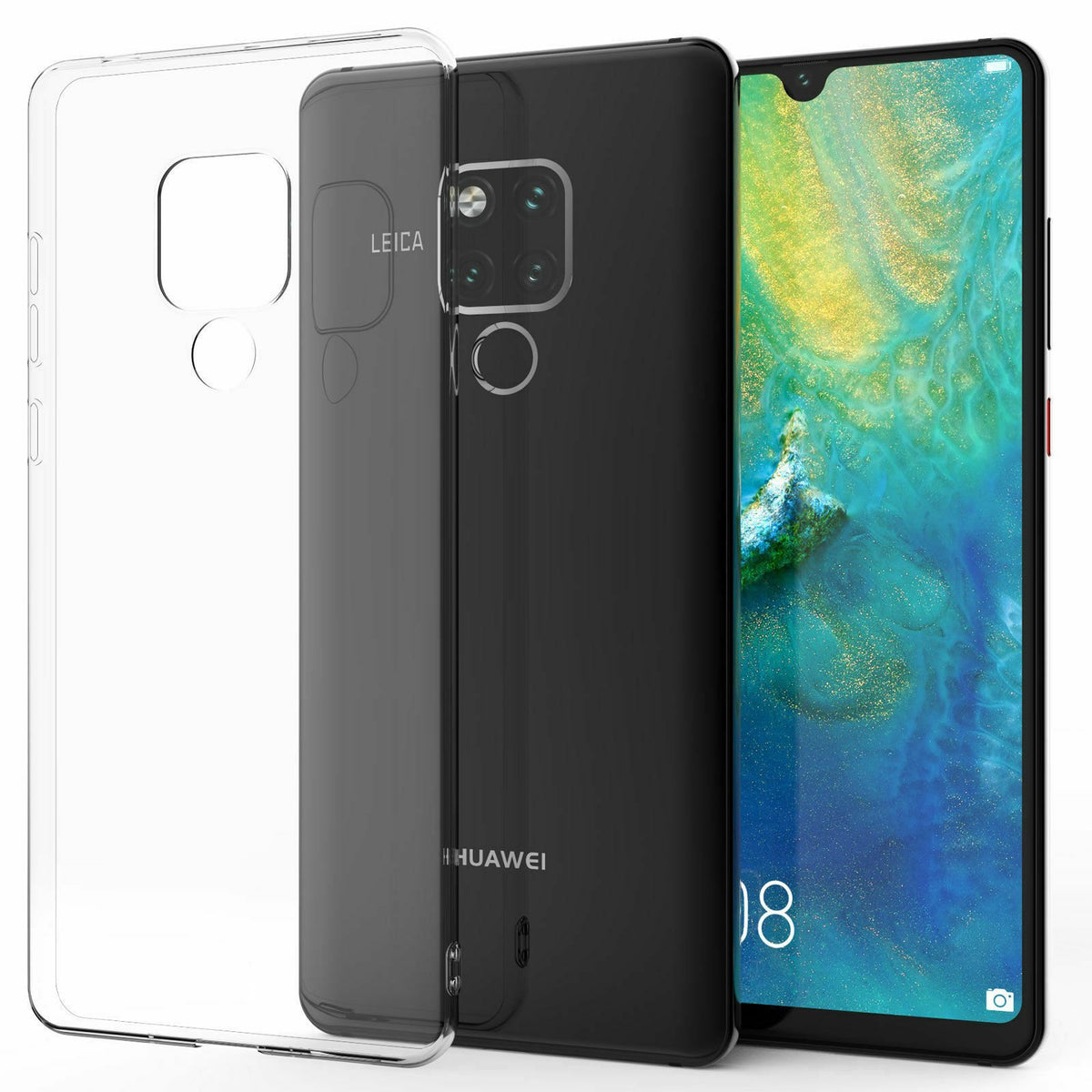 Hard case Huawei Mate 20 transparant