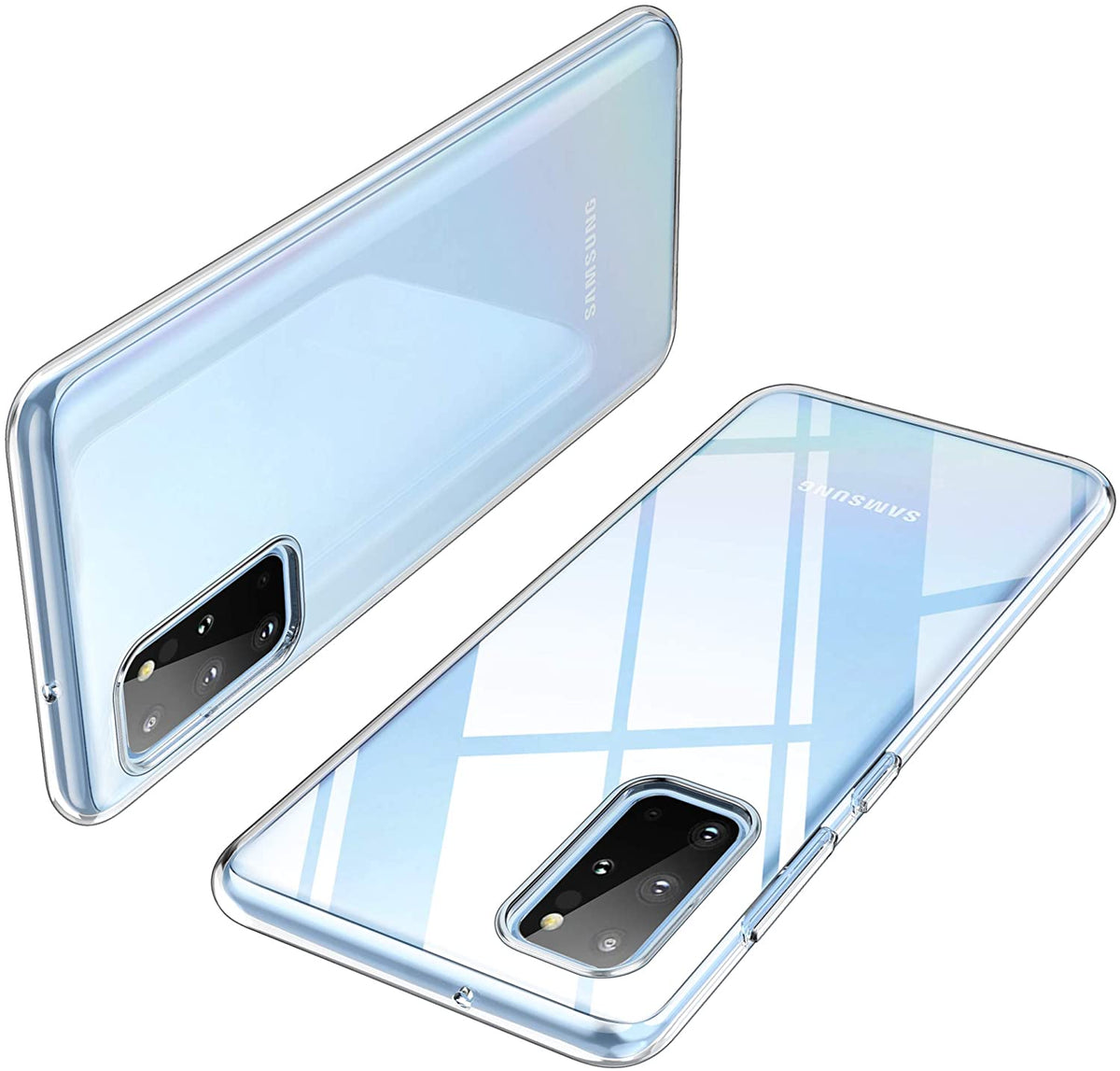 Hard case Samsung Galaxy S20 Plus transparant