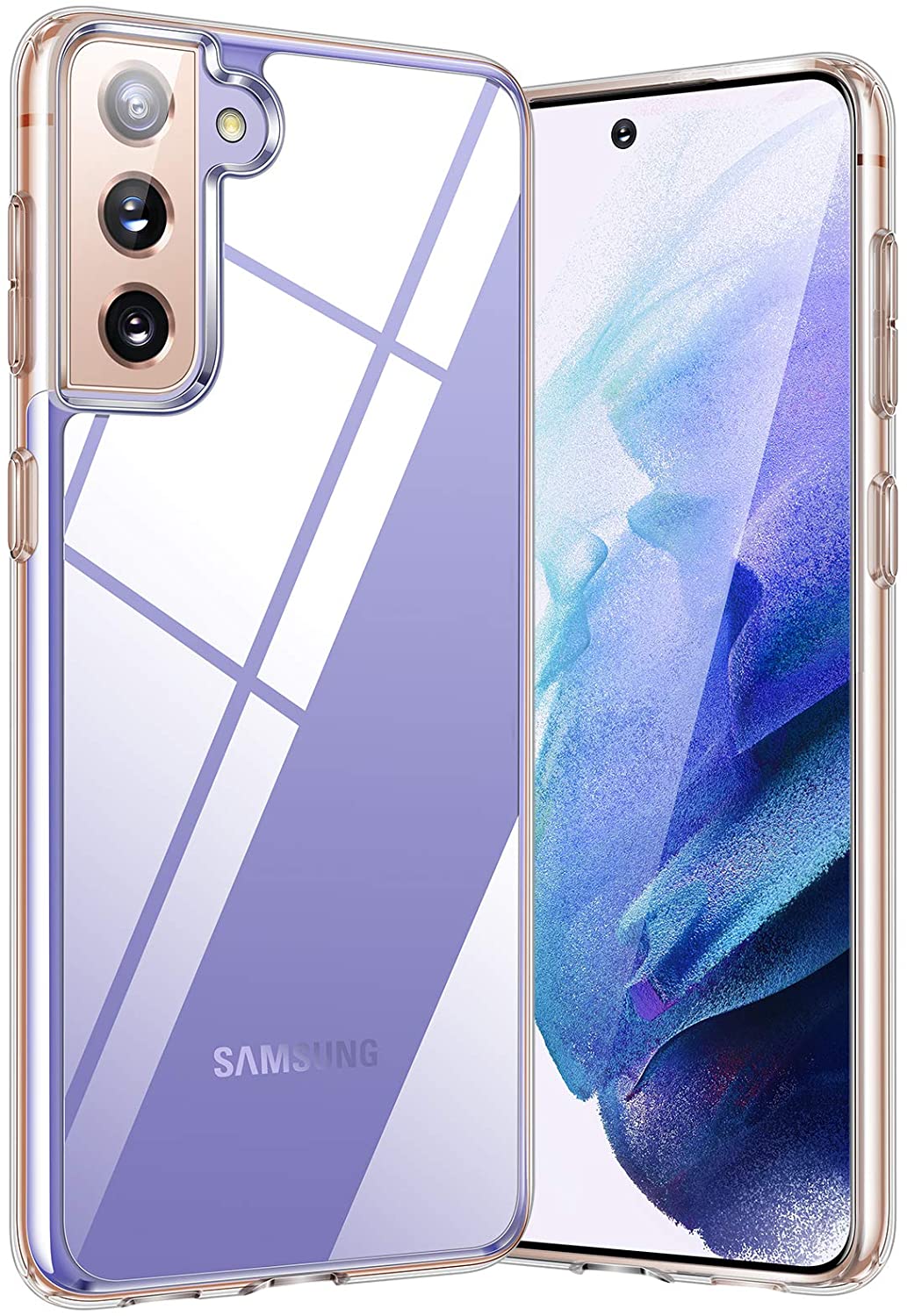 Hard case Samsung Galaxy S21 transparant