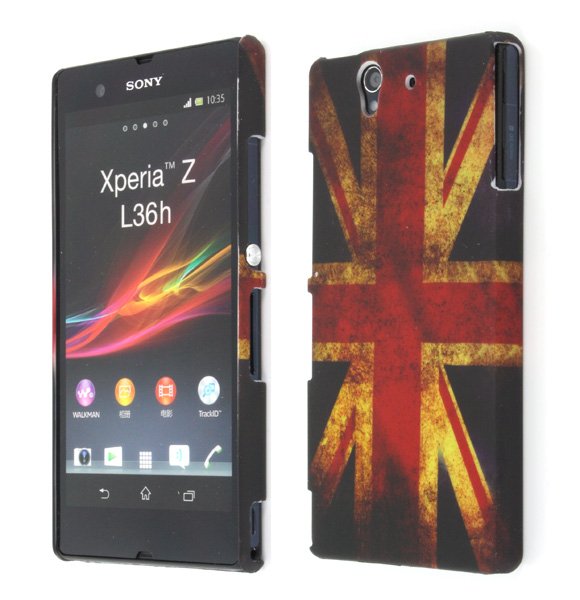 Hard case Sony Xperia Z UK vlag