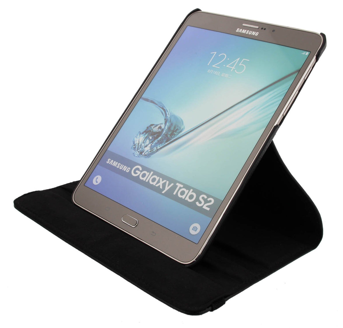 Hoes draaibaar Samsung Galaxy Tab S2 8.0 zwart