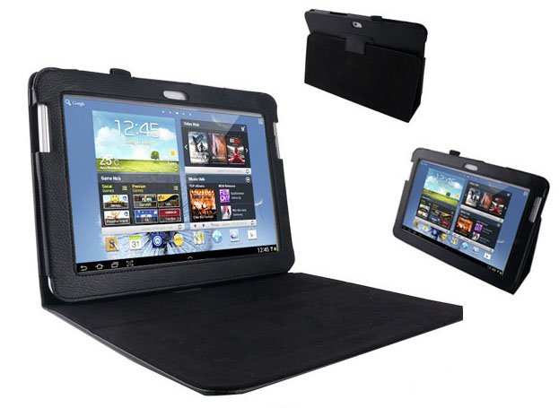 Case met Stand Samsung Galaxy Note 10.1 zwart
