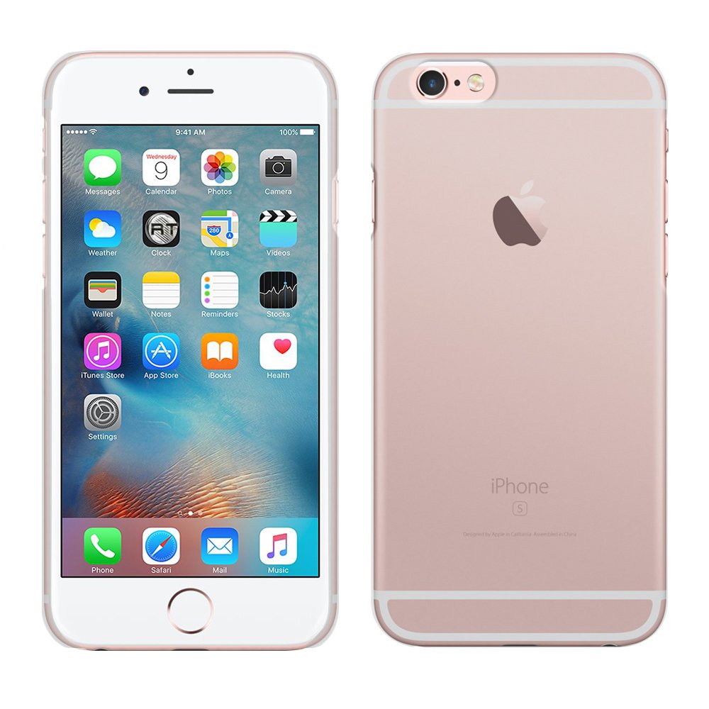 Hoesje Apple iPhone 6S Plus hard case transparant