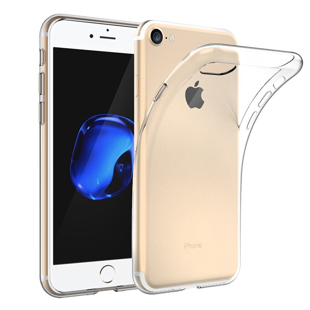 Hoesje Apple iPhone 7 Flexi bumper - 0,3mm - doorzichtig
