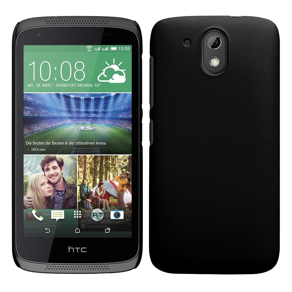 Hoesje HTC Desire 526 hard case zwart