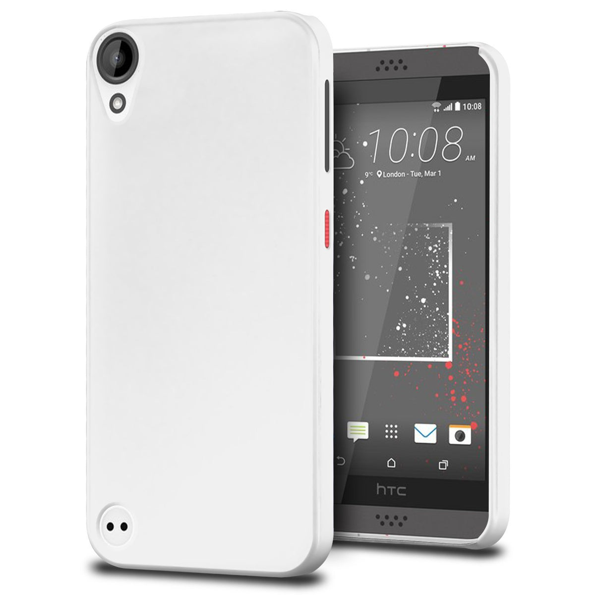 Hoesje HTC Desire 530 hard case wit