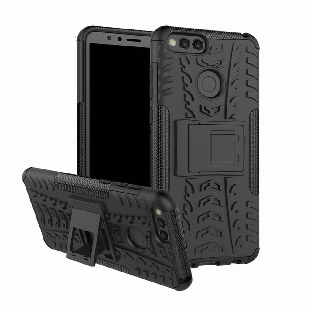 Hoesje Huawei Honor 7X ballistic case zwart