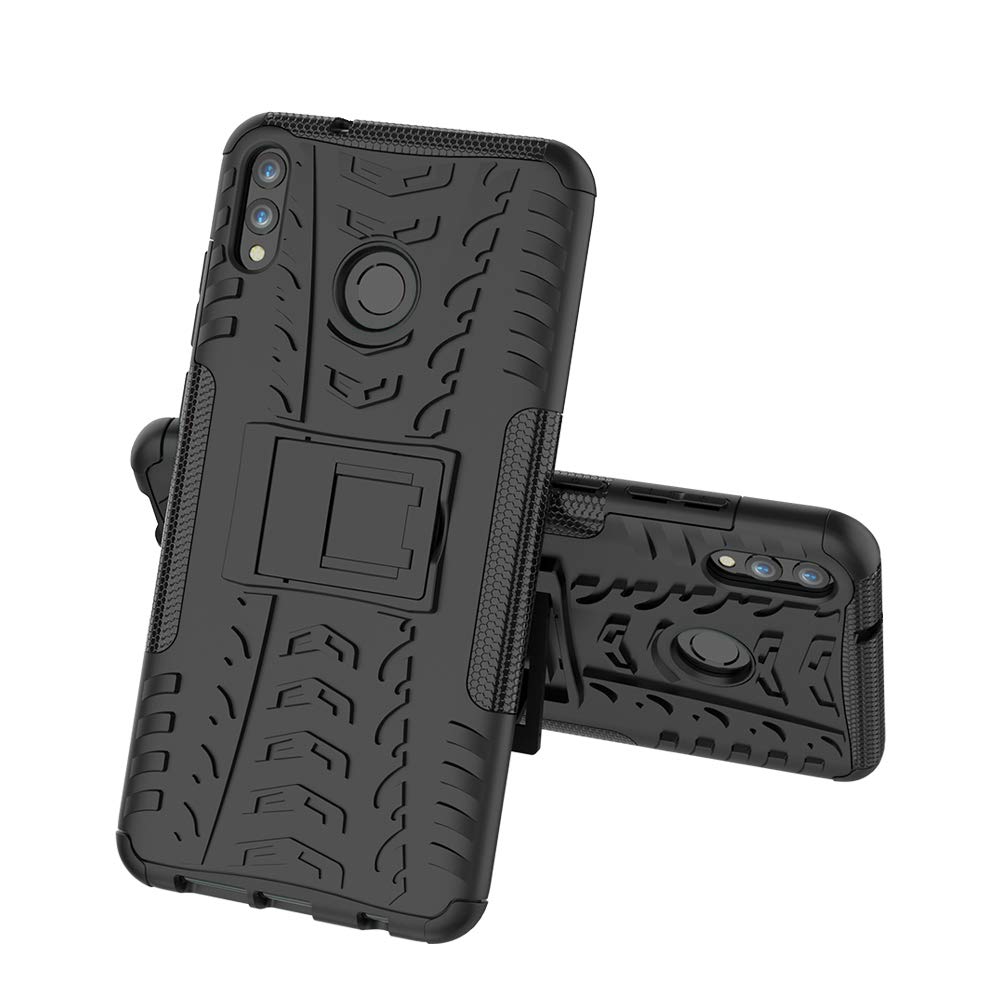 Hoesje Huawei P Smart+ 2019 ballistic case zwart