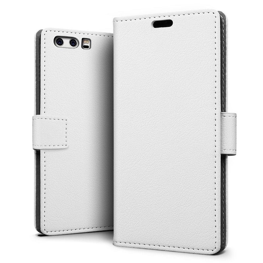 Hoesje Huawei P10 Plus flip wallet wit