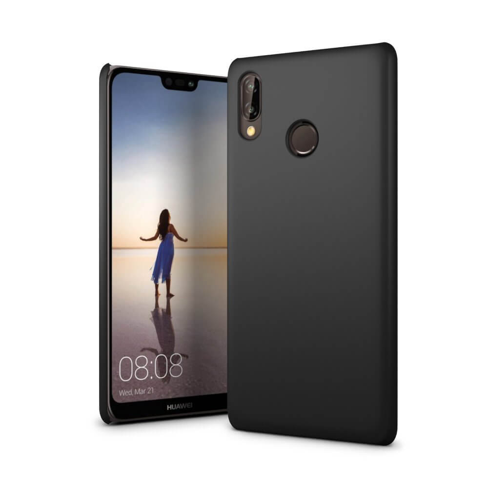 Hoesje Huawei P20 Lite hard case zwart