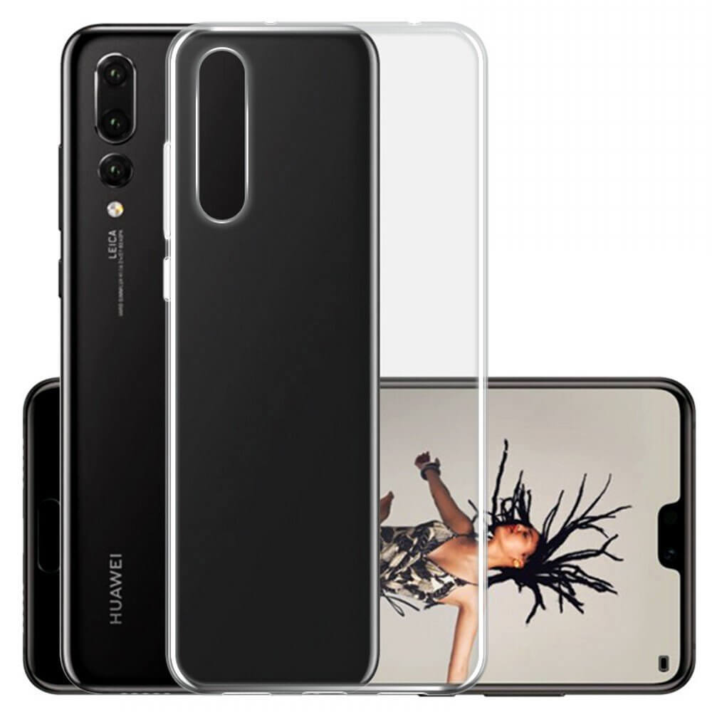 Hoesje Huawei P20 Pro hard case transparant