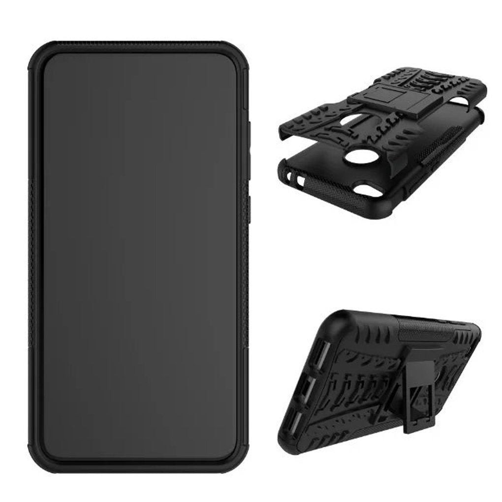 Hoesje Huawei P8 Lite (2017) ballistic case zwart