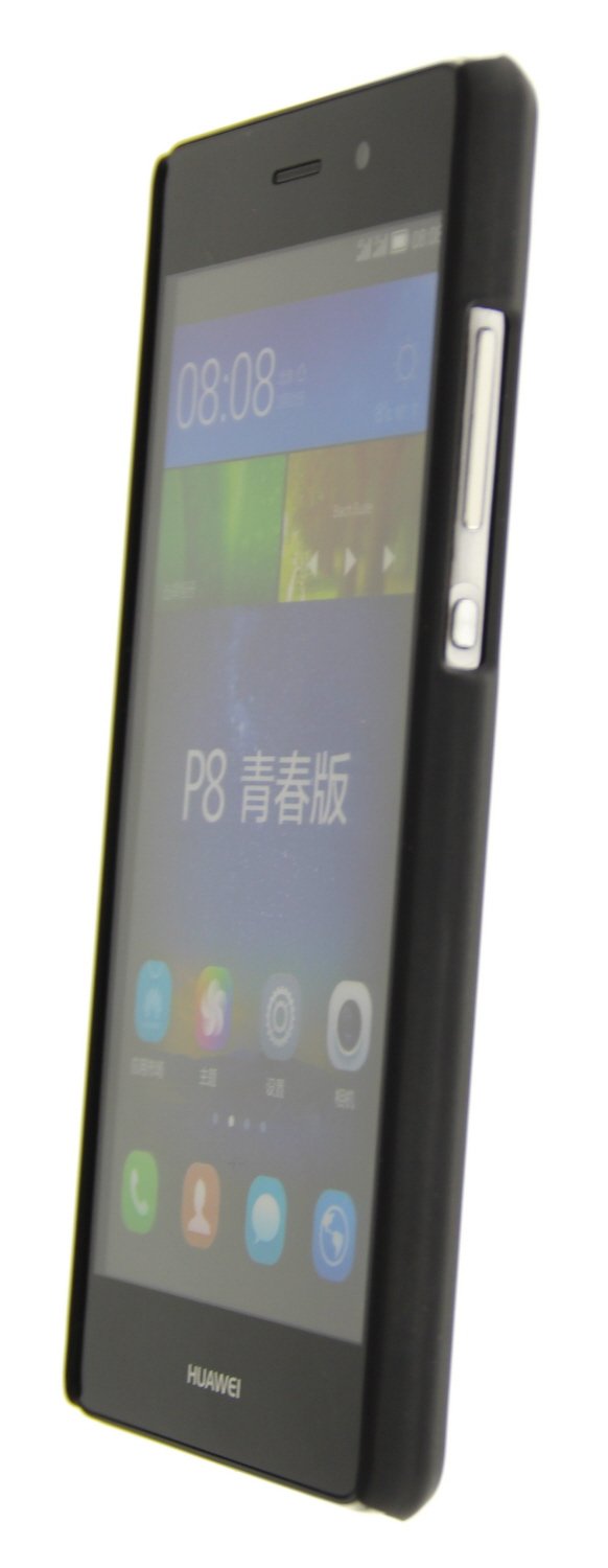 Hoesje Huawei P8 Lite hard case zwart