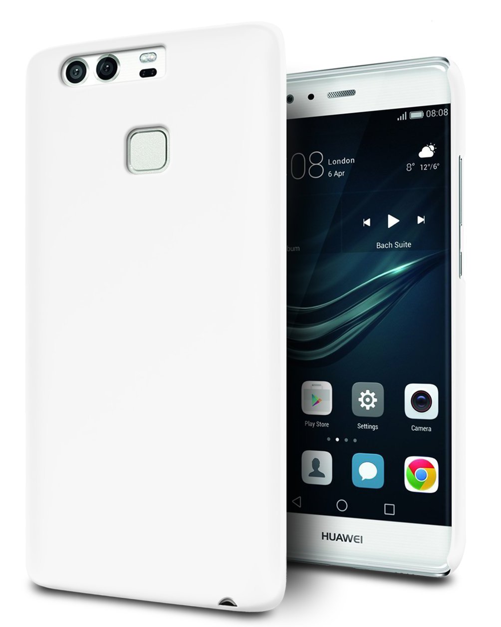 Hoesje Huawei P9 Plus hard case wit