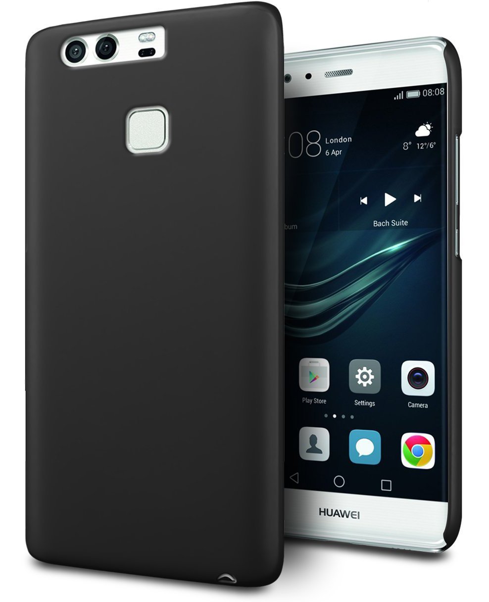 Hoesje Huawei P9 Plus hard case zwart