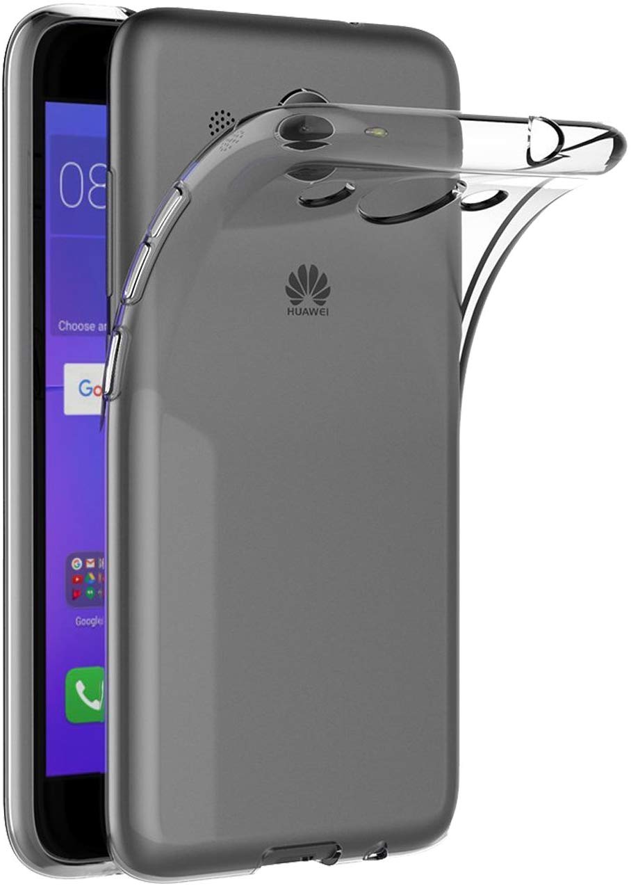 Hoesje Huawei Y3 (2017) Flexi bumper - 0,3mm - doorzichtig