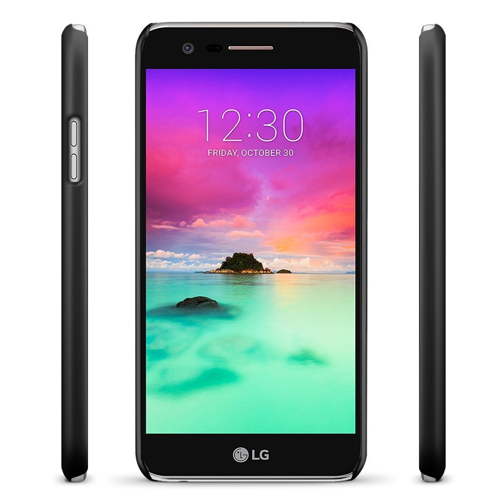 Hoesje LG K10 (2017) hard case zwart